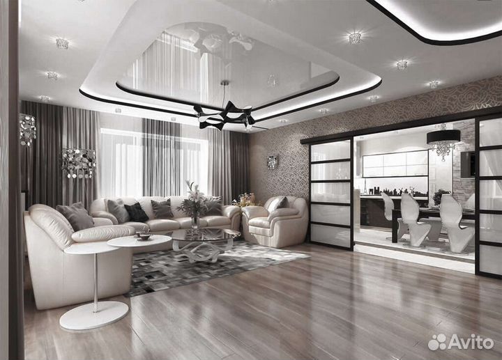 Натяжные потолки