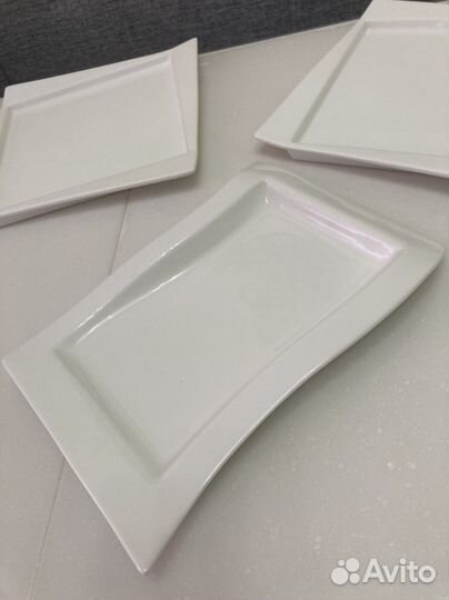 Тарелки сервировочные