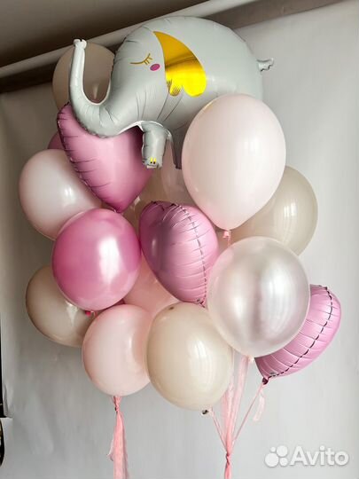 Воздушные шары на выписку