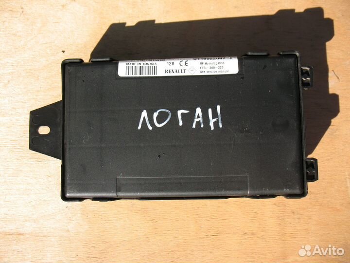 Блок комфорта 8200296328B Renault Logan