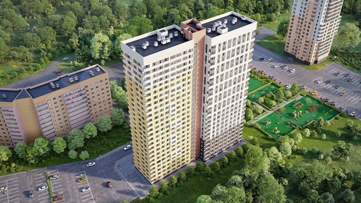 2-к. квартира, 64,6 м², 18/25 эт.