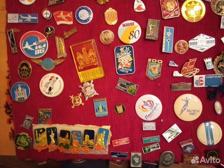 Значки, авиа, спорт, олимпиады, туризм