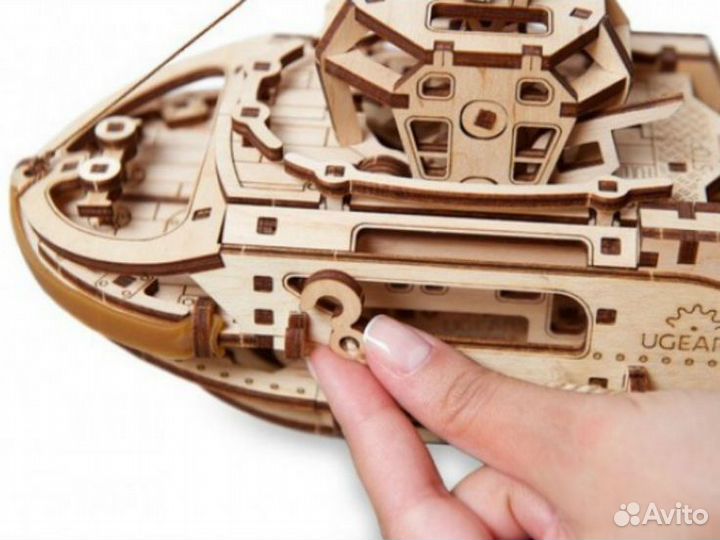3D-пазл UGears Буксир
