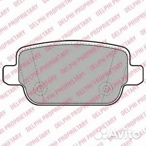 Колодки тормозные дисковые зад