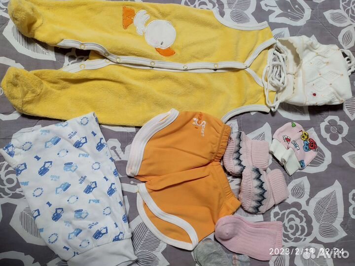 Вещи пакетом на девочку