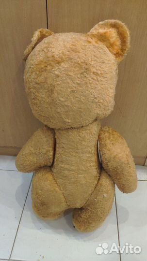 Большой винтажный мишка раритет