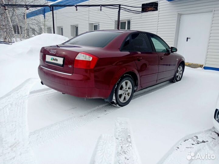 Audi A4 1.6 МТ, 2004, 207 500 км