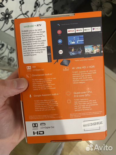 SMART TV Приставка MX Box S (Android + ATV)