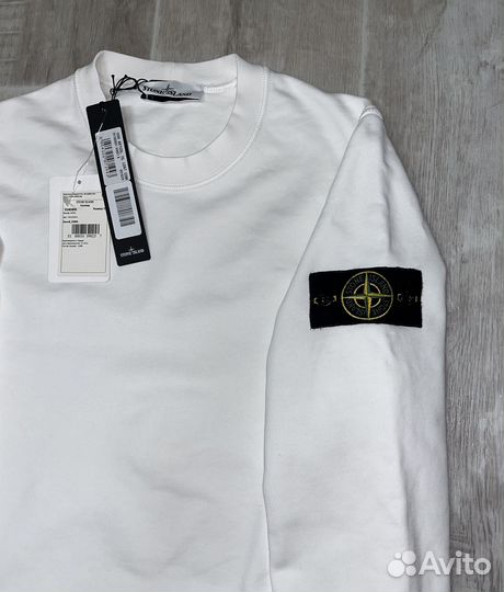 Stone Island Crew Neck Garment Dyed, S-M