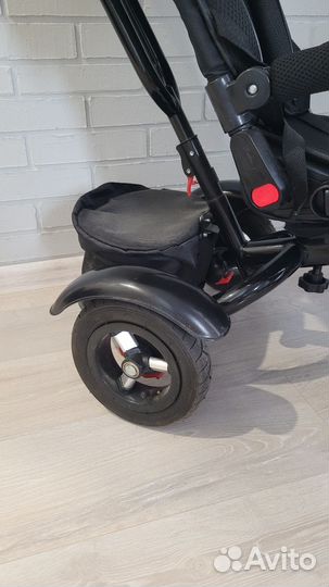 Детский трехколесный велосипед коляска