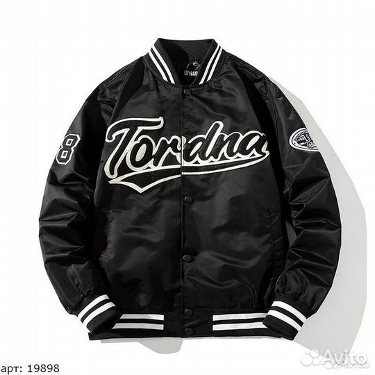 Бомбер Черный