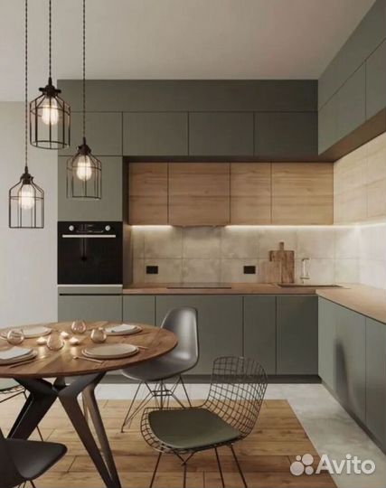 Функциональный кухонный гарнитур