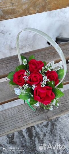 Цветы мыльные