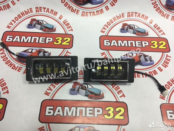 Фары противотуманные диодные 2114