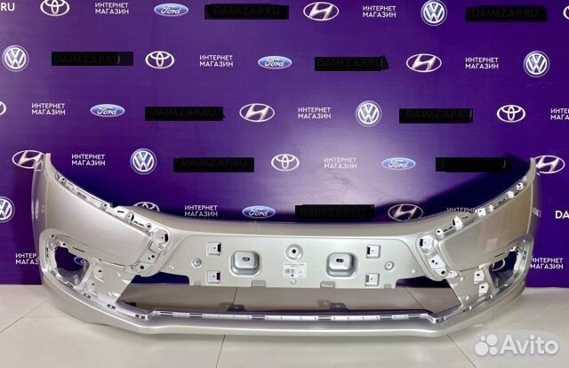 Бампер Передний LADA Granta 2 (2018) платина