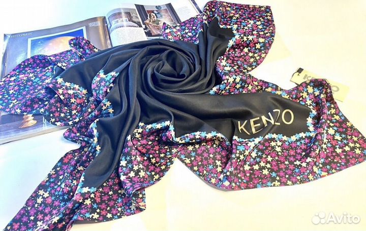 Платок пашмина шаль Kenzo - Кензо