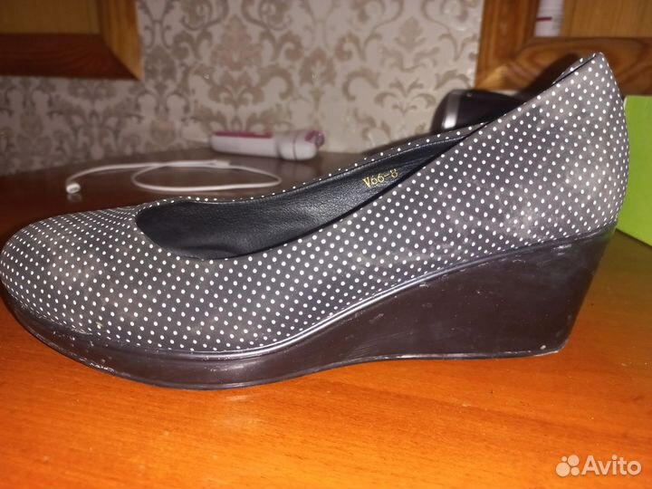 Туфли в горох