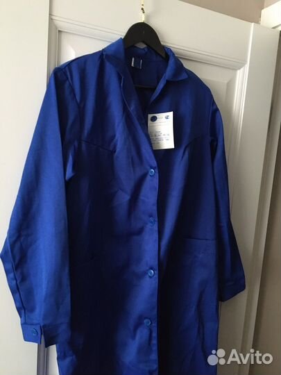 Спецодежда Женский синий халат 48-50