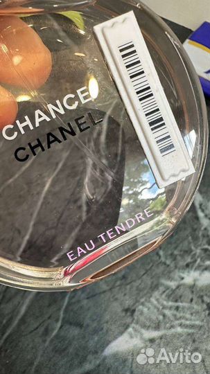Chanel chance EAU tendre 98 мл с витрины