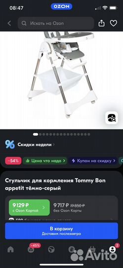 Стул для кормления