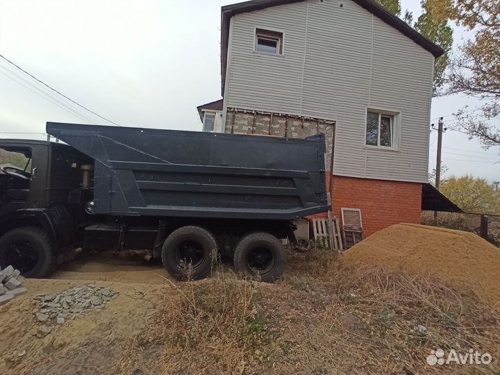 Песок, щебень, отсев доставка. Вывоз мусора