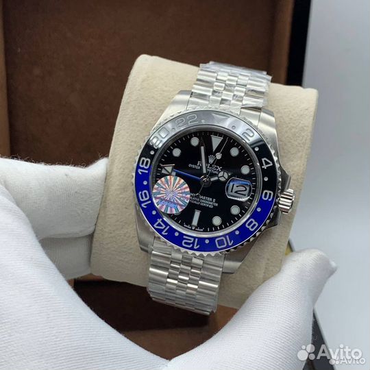 Мужские наручные часы Rolex GMT master II Batman