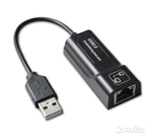 USB - LAN 100Mbps Ethernet сетевой адаптер + 3USB