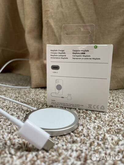 Apple magsafe беспроводное зарядное устройство