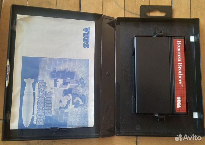 Bonanza Bros. Картридж для Sega Master System