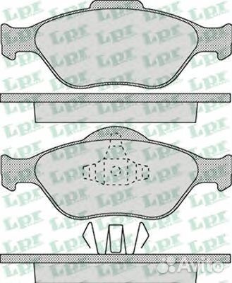 Комплект тормозных колодок