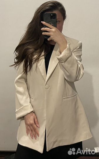 Пиджак жакет оверсайз 44-48