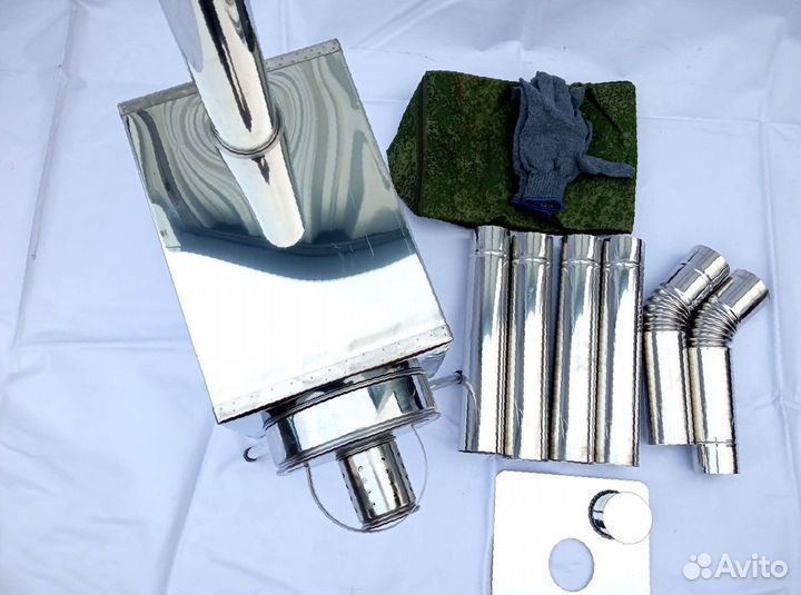 Печь туристическая Малая на 15 литров без экранов