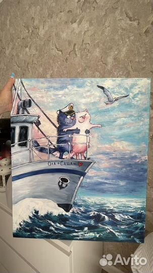 Картина маслом на холсте