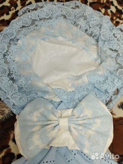 Конверт на выписку для мальчика летний