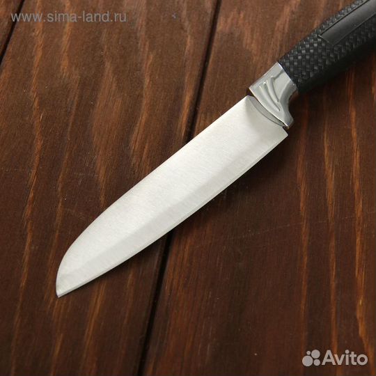 Набор кухонный, 6 предметов: 5 ножей 8,5 см, 12 см