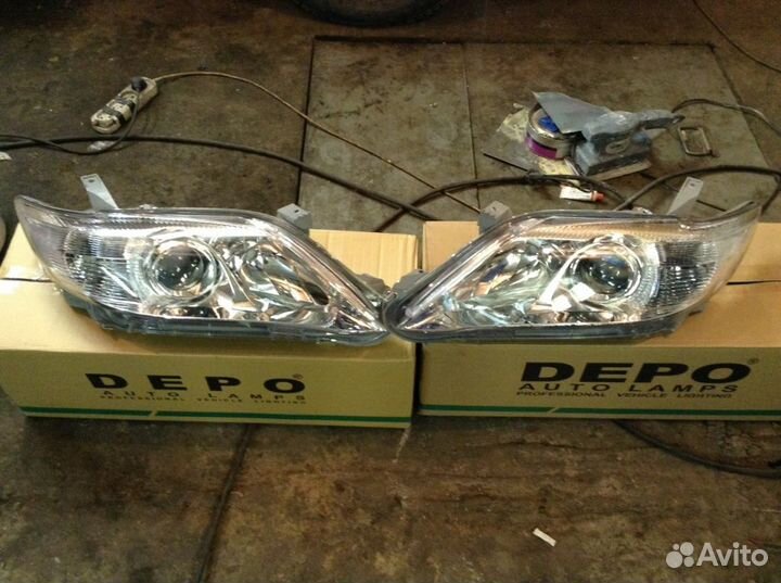 Camry.(h7/hb3/py21/w/w5w) / Фара левая под коррект