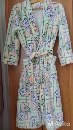 Халат домашний женский теплый