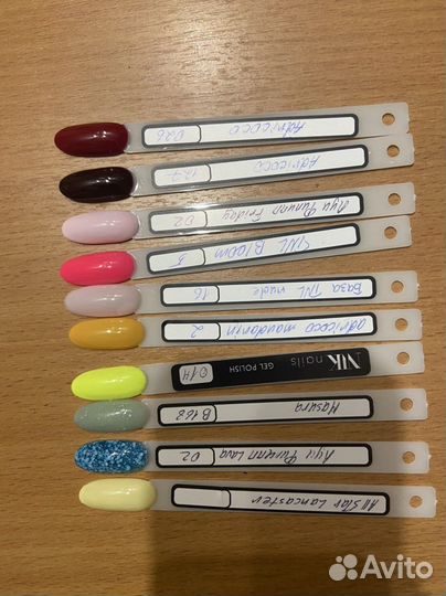 Гель-лаки, втирки для маниюкюра