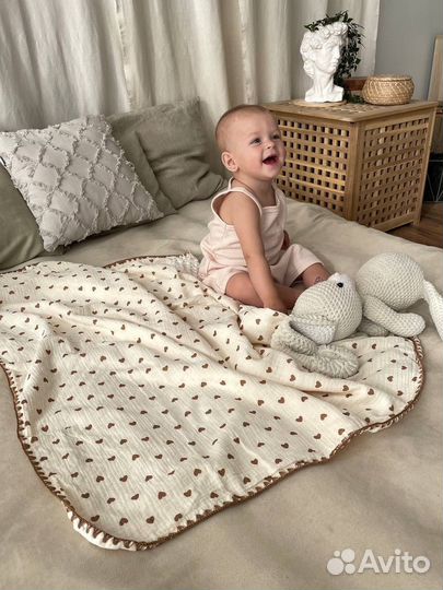 Муслиновый плед