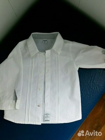 Рубашка белая детская для мальчика