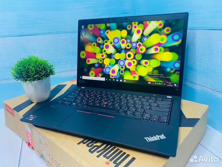 Крутой Lenovo Thinkpad T14 Gen 2 Ryzen-7 PRO 5850U