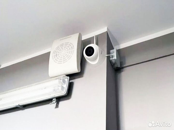 Монтаж камер видеонаблюдения/Установка камер