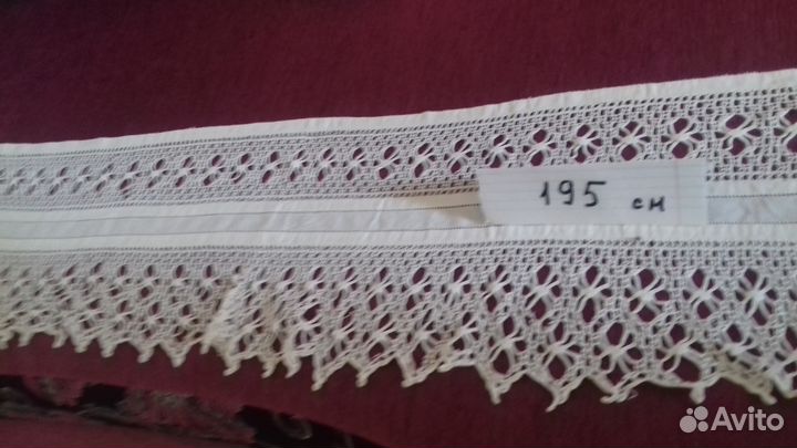 Ажурные ришелье ручной вязки