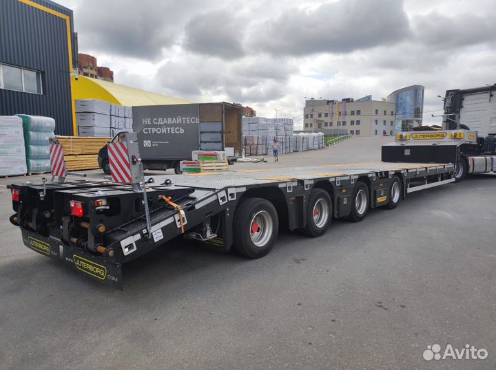 Полуприцеп трал (тяжеловоз) Juterborg JTB-50, 2023