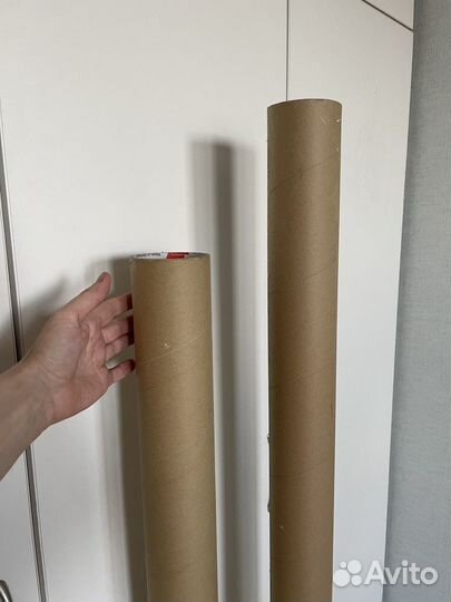 Тубус труба картонная для кошек