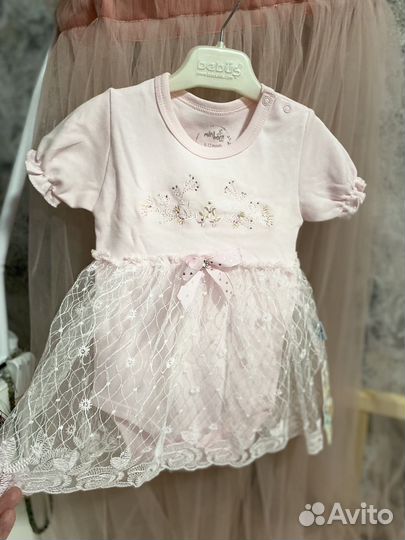 Боди для девочки 80 86
