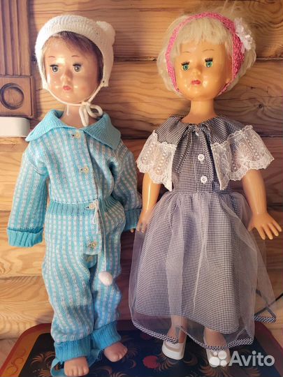 Большие советские куклы 70 см