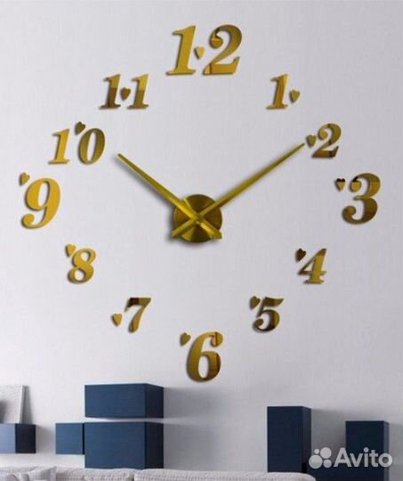 Настенные 3Д часы