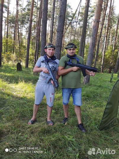 Игра для детей и взрослых выездной лазертаг
