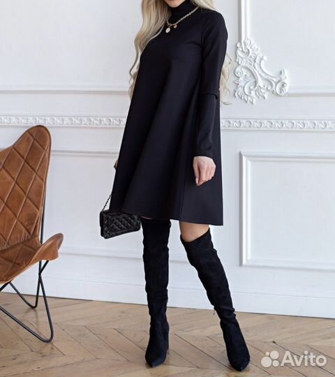 Платье новое трикотажное женское 42